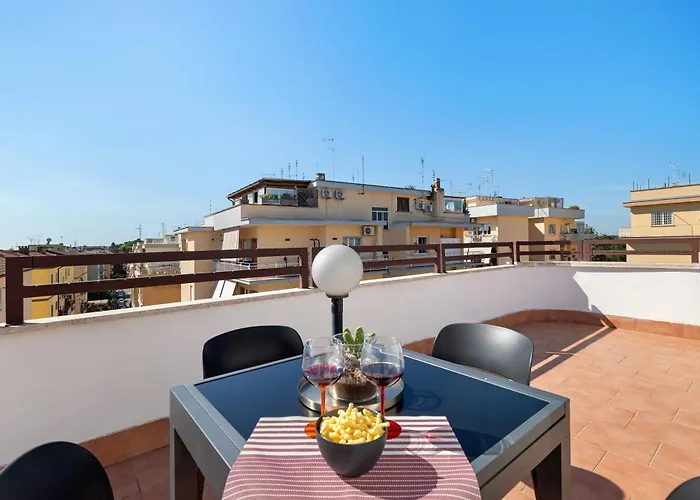 Gianicolo Wonder Terrace דירה *